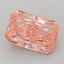 5.05 Ct. Fancy Vivid Pink Radiant Lab Grown Diamond