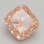 5.00 Ct. Fancy Intense Pink Cushion Lab Grown Diamond