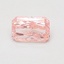 0.52 Ct. Fancy Vivid Pink Radiant Lab Grown Diamond
