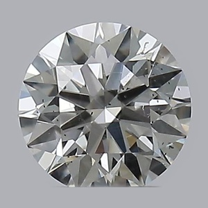 Round diamond — real photo