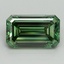 2.04 Ct. Fancy Vivid Pacific Green Emerald Lab Grown Diamond