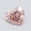 2.01 Ct. Fancy Intense Pink Heart Lab Grown Diamond
