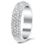 Multi-Row Pave Set Wedding Band, smallview