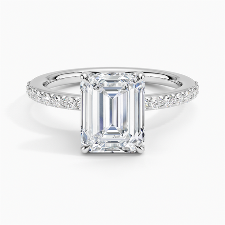 Diamond Accented Engagement Ring