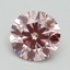2.00 Ct. Fancy Intense Pink Round Lab Grown Diamond