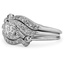 The Kinsella Diamond Wedding Ring Set, smallside view