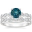 18KW Sapphire Rosalie Diamond Bridal Set (1/2 ct. tw.), smalltop view