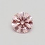 0.50 Ct. Fancy Intense Pink Round Lab Grown Diamond