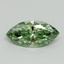 0.50 Ct. Fancy Vivid Pacific Green Marquise Lab Grown Diamond