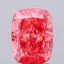 2.33 Ct. Fancy Vivid  Pink Cushion Lab Grown Diamond