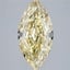 5.05 Ct. Fancy Yellow Marquise Lab Grown Diamond