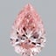 3.03 Ct. Fancy Vivid Pink Pear Lab Grown Diamond