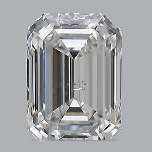 Emerald diamond — real photo