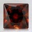 8x7.9mm Unheated Orange Princess Zircon