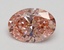 2.01 Ct. Fancy Vivid Pink Oval Lab Grown Diamond