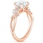 14K Rose Gold Summer Blossom Diamond Ring (1/4 ct. tw.), smallside view