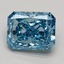 2.70 Ct. Fancy Vivid Blue Radiant Lab Grown Diamond