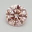 2.06 Ct. Fancy Intense Pink Round Lab Grown Diamond