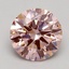 2.20 Ct. Fancy Intense Pink Round Lab Grown Diamond
