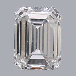 Emerald diamond — real photo
