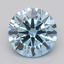 1.50 Ct. Fancy Vivid  Blue Round Lab Grown Diamond
