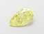 0.86 Ct. Fancy Intense Yellow Pear Lab Grown Diamond