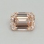 0.52 Ct. Fancy Pink Emerald Lab Grown Diamond