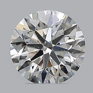 Round diamond — real photo