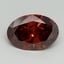 5.02 Ct. Fancy Deep Orange Oval Lab Grown Diamond