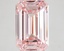 10.06 Ct. Fancy Intense Pink Emerald Lab Grown Diamond