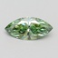 0.82 Ct. Fancy Vivid Green Marquise Lab Grown Diamond