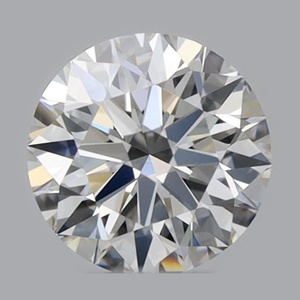 Round diamond — real photo