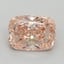 3.11 Ct. Fancy Intense Pink Cushion Lab Grown Diamond