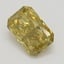 0.73 Ct. Fancy Deep Brownish Yellow Radiant Diamond