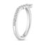 18K White Gold Luxe Lunette Diamond Ring (1/3 ct. tw.), smallside view