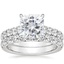 18KW Moissanite Anthology Bridal Set (1 1/5 ct. tw.), smalltop view