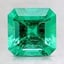 7.7x7.6mm Asscher Colombian Emerald
