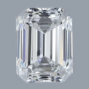 Emerald diamond — real photo