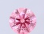 0.87 Ct. Fancy Vivid Pink Round Lab Grown Diamond