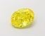1.51 Ct. Fancy Vivid  Yellow Oval Lab Grown Diamond