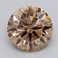1.41 Ct. Fancy Light  Brown Round Lab Grown Diamond