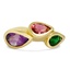 Modern Amethyst Cocktail Ring