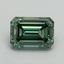 1.52 Ct. Fancy Vivid Green Emerald Lab Grown Diamond