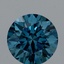 1.84 Ct. Fancy Vivid Blue Round Lab Grown Diamond