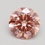 2.00 Ct. Fancy Intense Pink Round Lab Grown Diamond