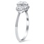The Mireya Ring, smalltop view on a hand