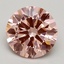 2.70 Ct. Fancy Intense Pink Round Lab Grown Diamond