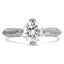 Custom Hand-Engraved Knife-Edge Diamond Ring