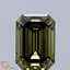 2.02 Ct. Fancy Vivid Green Emerald Lab Grown Diamond