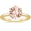 18K Yellow Gold Esme 1.8mm Ring, smalltop view